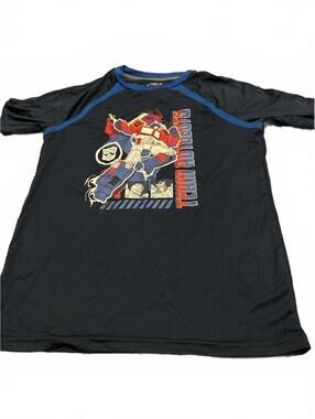 Jumping Beans Boys Shirt Size 12 Team Transformers Blue